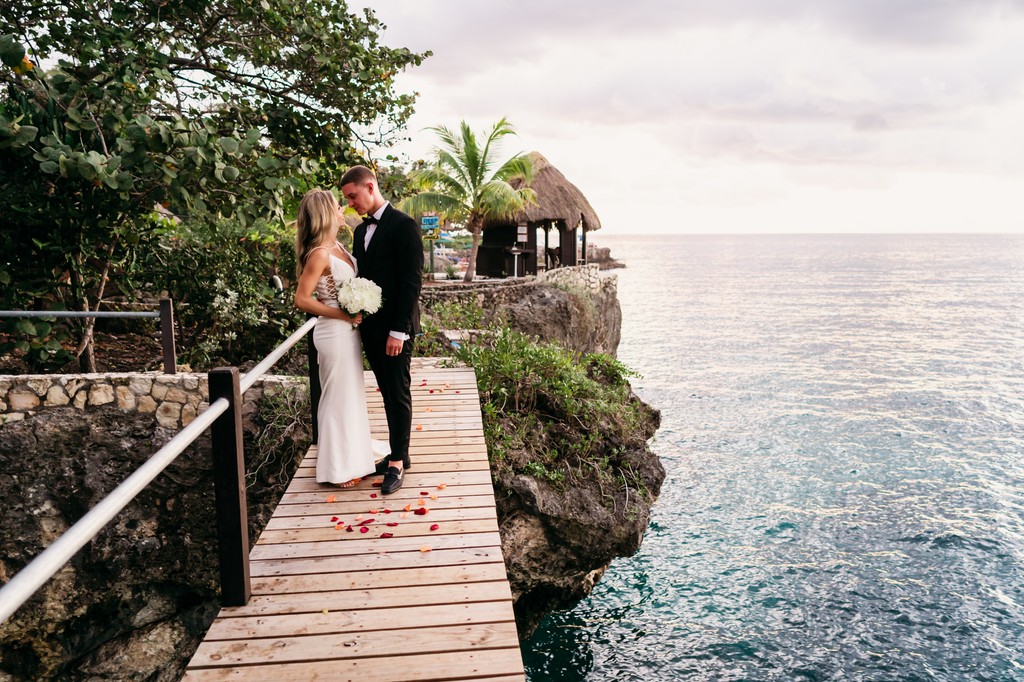 Haley + Bill Elopement at Rockhouse Hotel, Negril, Jamaica