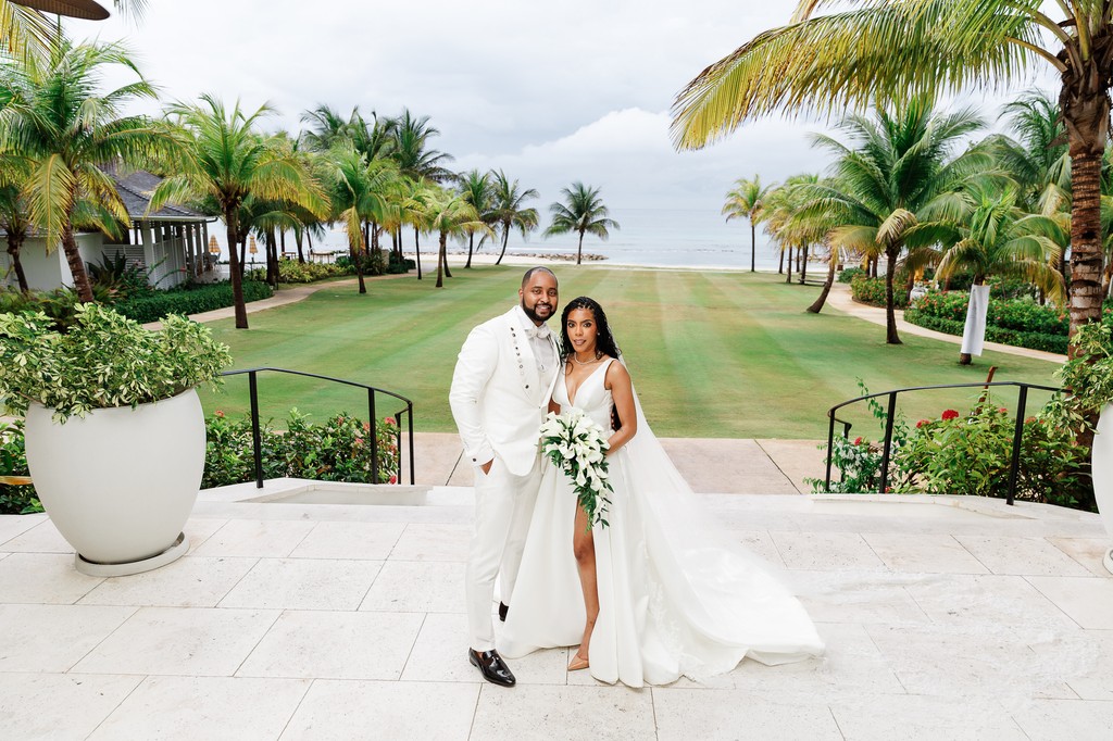 Kim and TJ May at Half Moon Resort, Montego Bay, Jamaica
