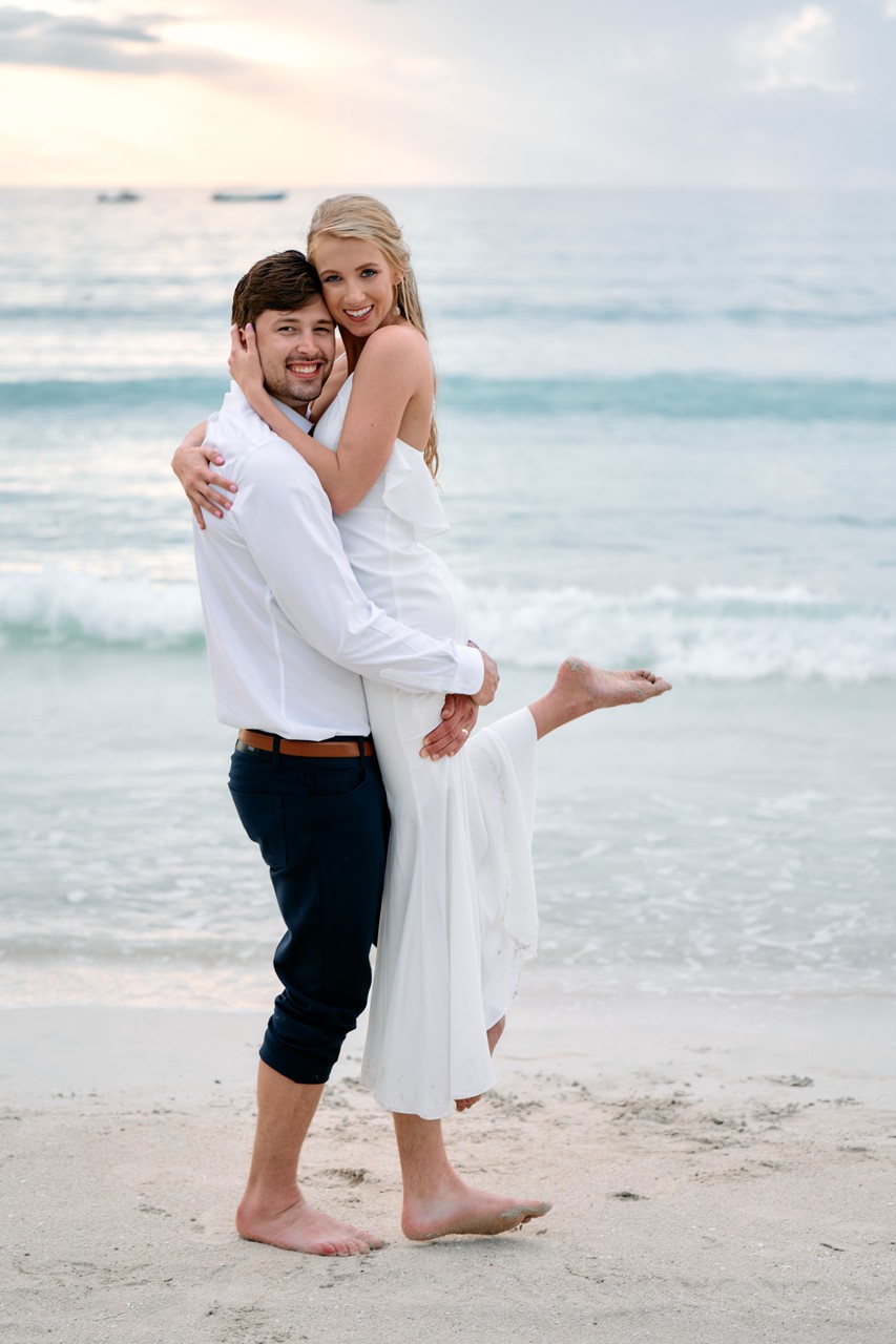 Barefoot and in Love on Seven Mile Beach Negril Jamaica