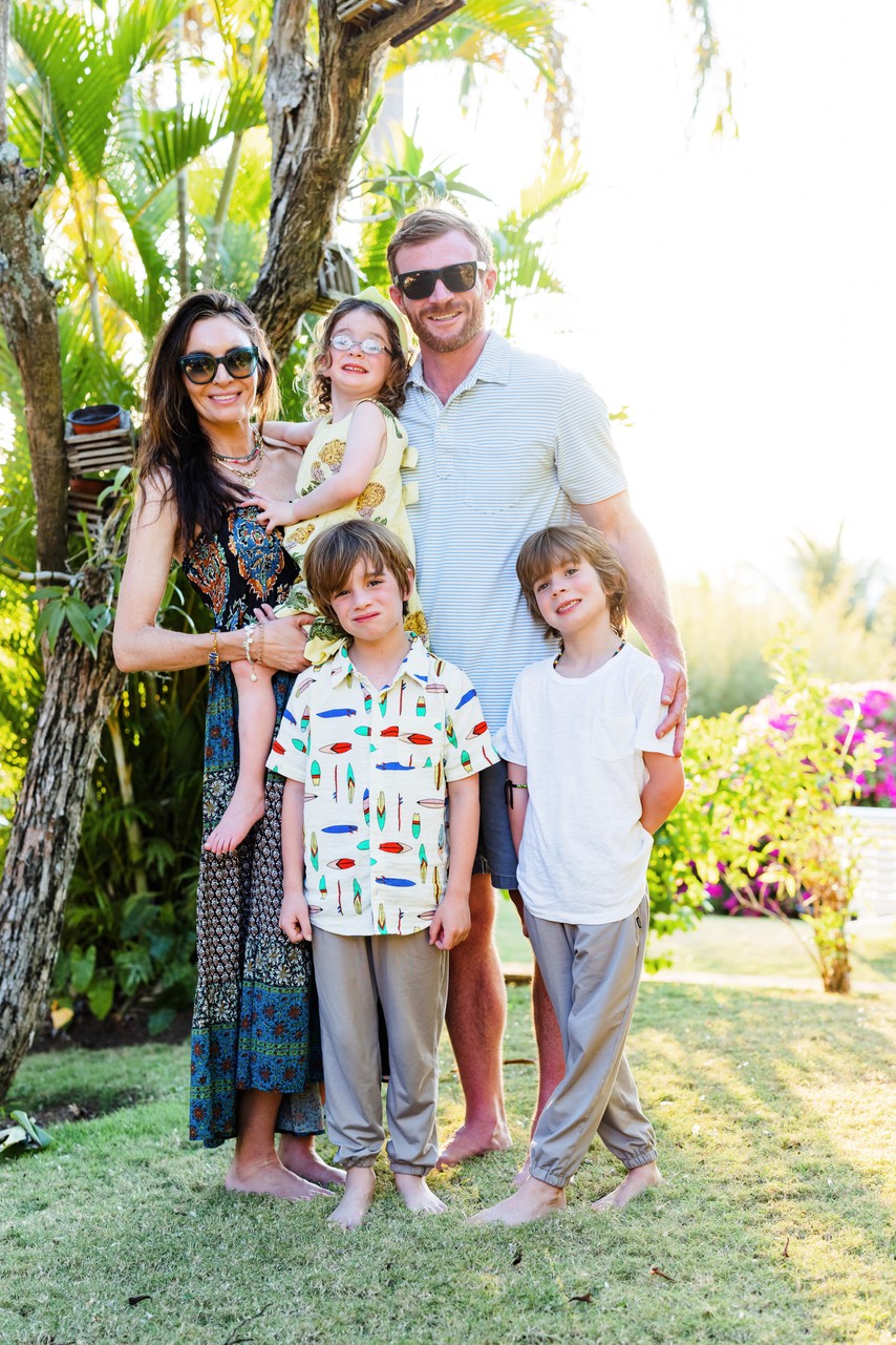 A Family Afternoon in the Gardens of Round Hill Jamaica