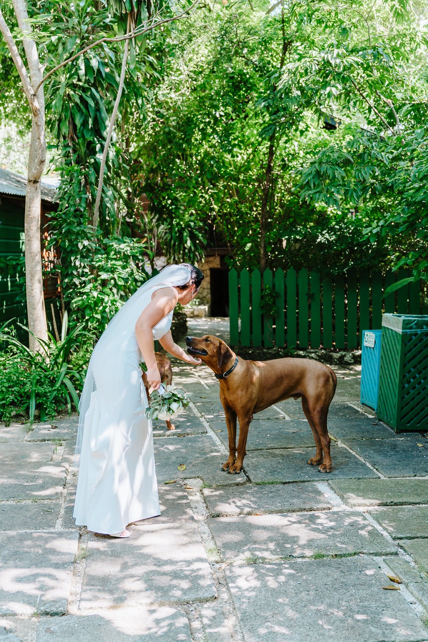 Elizabeth + Jake at Tensing Pen, Negril, Jamaica