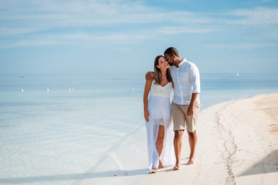 Ocho Rios Beach Engagement Photographer