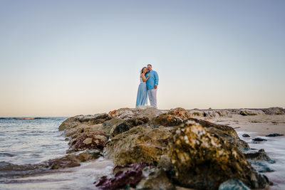 Surprise Beach Proposal & Engagement Session in Negril