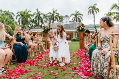 Half Moon Resort wedding ceremony