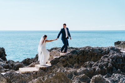 Elizabeth + Jake at Tensing Pen, Negril, Jamaica