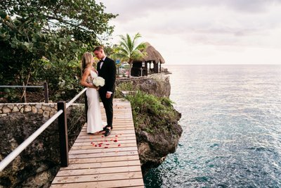 Haley + Bill Elopement at Rockhouse Hotel, Negril, Jamaica