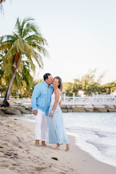 Boho Beach Engagement Session in Jamaica