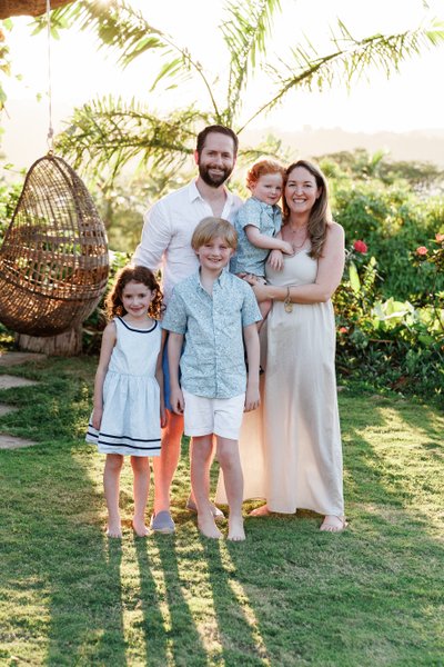 important family photos at pimento hill house