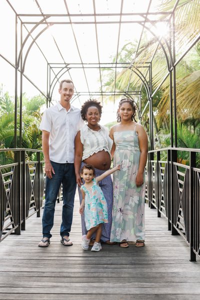 Half Moon Resort family photo session