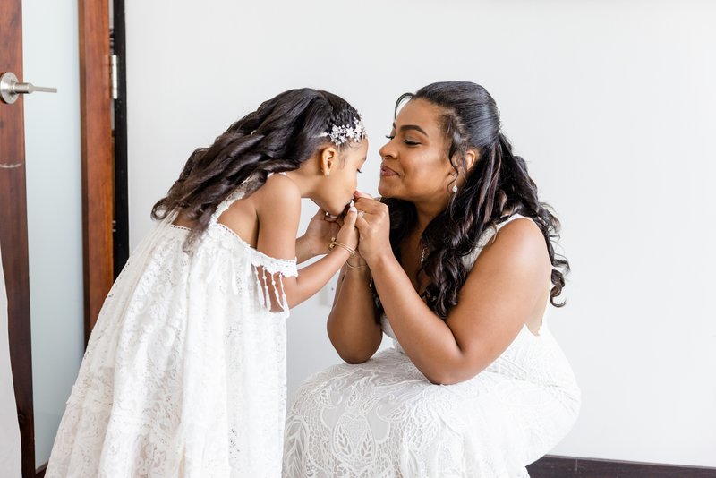 Golden hour portrait on the north coast of Jamaica by Michael Saab