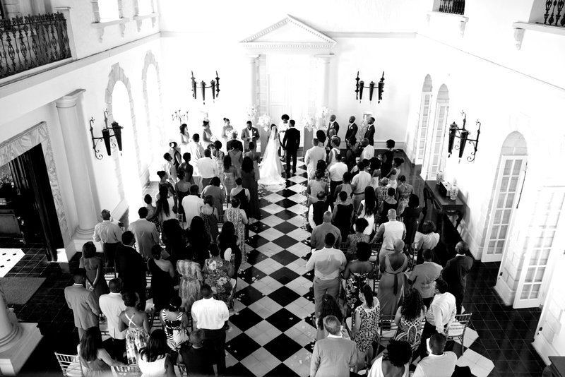 Lush Portland Parish rainforest and coastline during golden light, Port Antonio, Jamaica