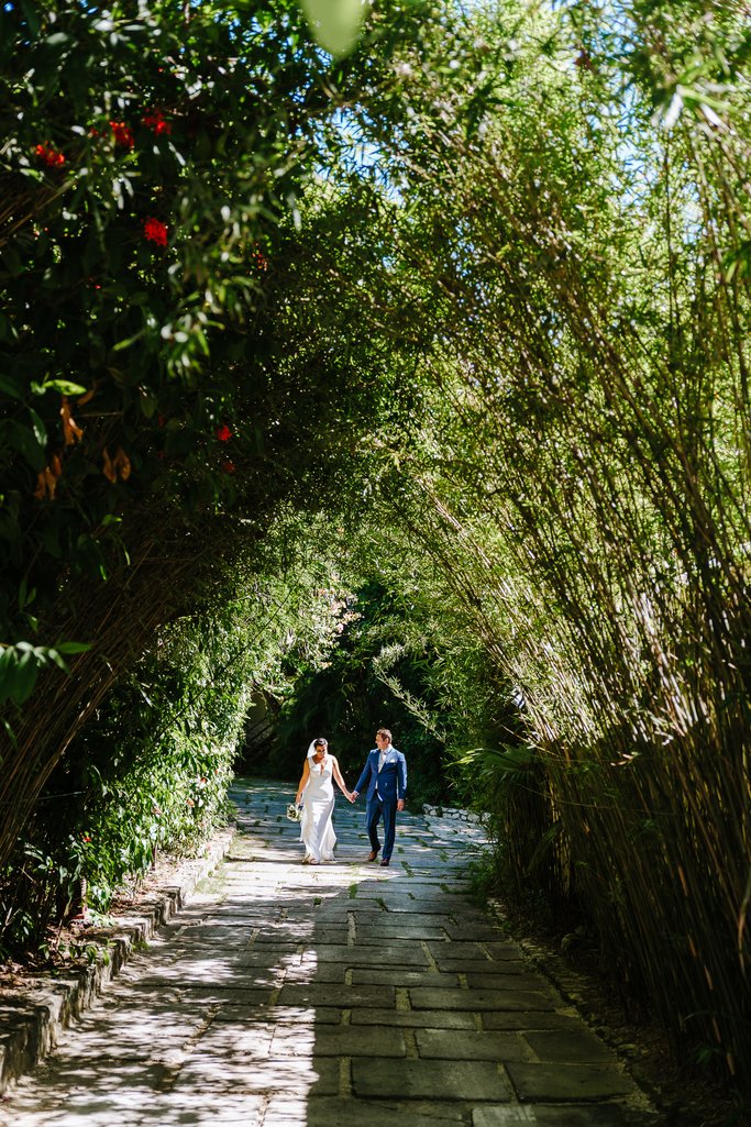 Elizabeth and Jake at Tensing Pen in Negril, Jamaica