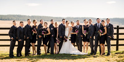 Spruce Mountain Ranch Bridal Party