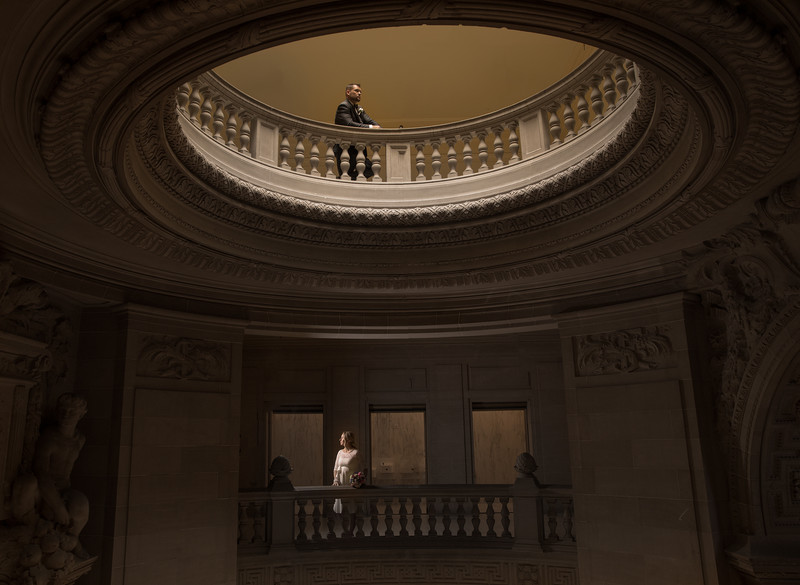 San Francisco City Hall Elopement Photographer