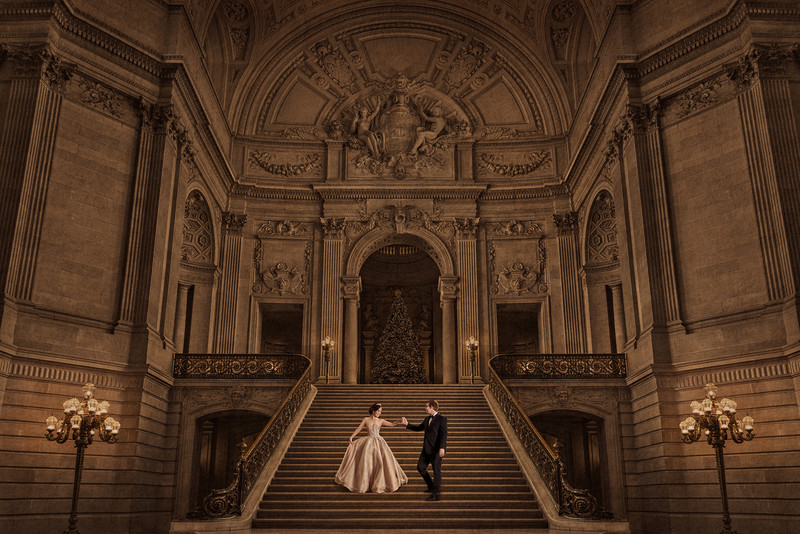 Wppi Silver Award Winner San Francisco City hall Wedding 