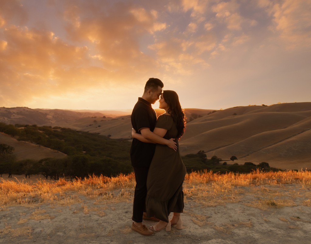 Great locations in Livermore for an engagement session 