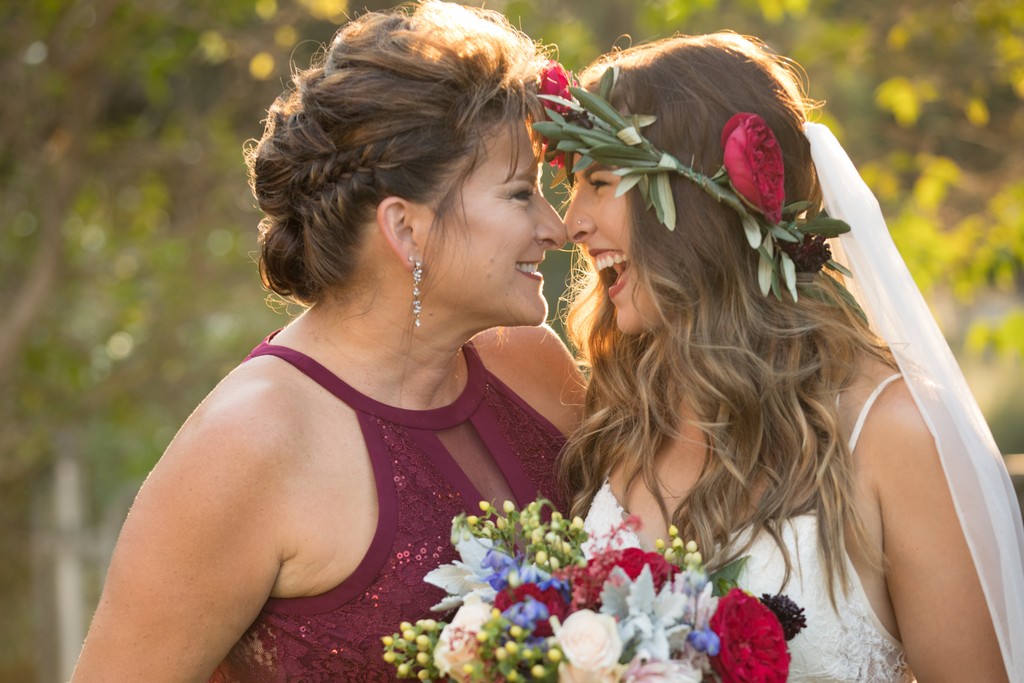 Elegant Bridal Portrait with Mother and Daughters | Bay Area Wedding Photographer
