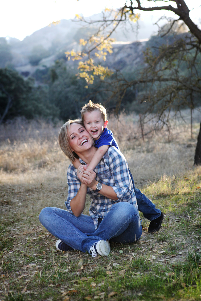 San Francisco Bay Area Family Photographer | Mother and Child Candid Portrait Session