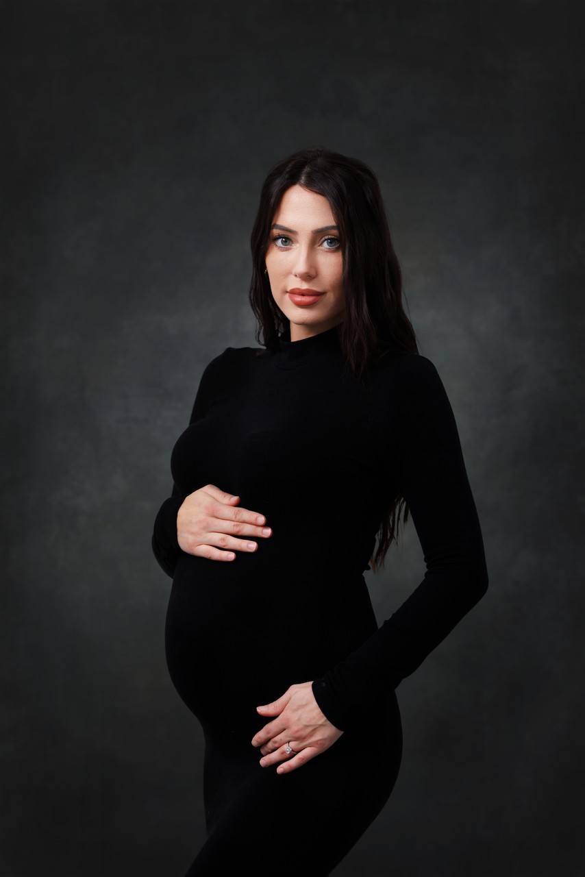 Megan Fox Inspired Maternity Photography | Bay Area Studio Portrait