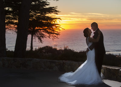 Sea scape wedding sunset, sea scape weddings
