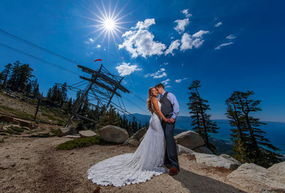 Heavenly Ski Resort Wedding Photography