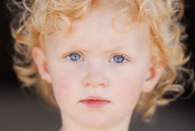 Expressive Children’s Portrait Highlighting Eyes | Bay Area Child Photographer