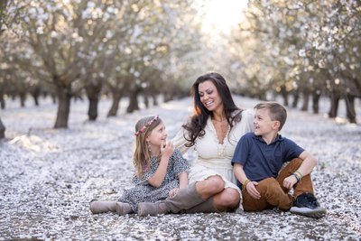 Bay Area Almond Blossom Photographer | Spring Portrait Photography