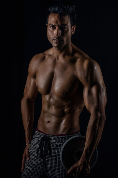 San Francisco Fitness Photographer – Dramatic Athletic Portrait Bay Area