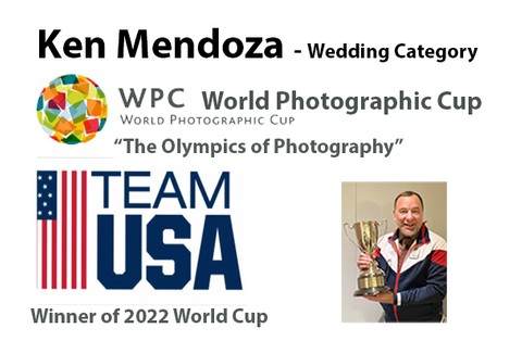 Ken Mendoza Member of Team USA Winner World Cup of Photography in Rome 2022 - San Francisco City Hall Wedding Photographer

