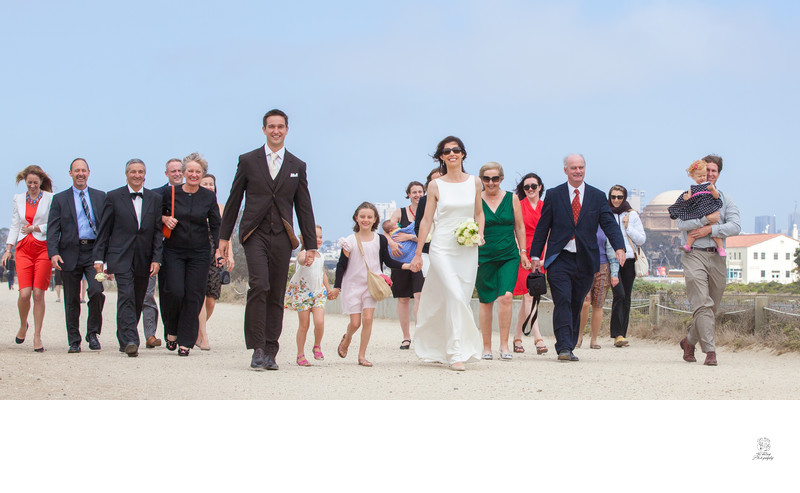  Photo of family on SF City Hall - After Photo tour | San Francisco City Hall Wedding Photographer