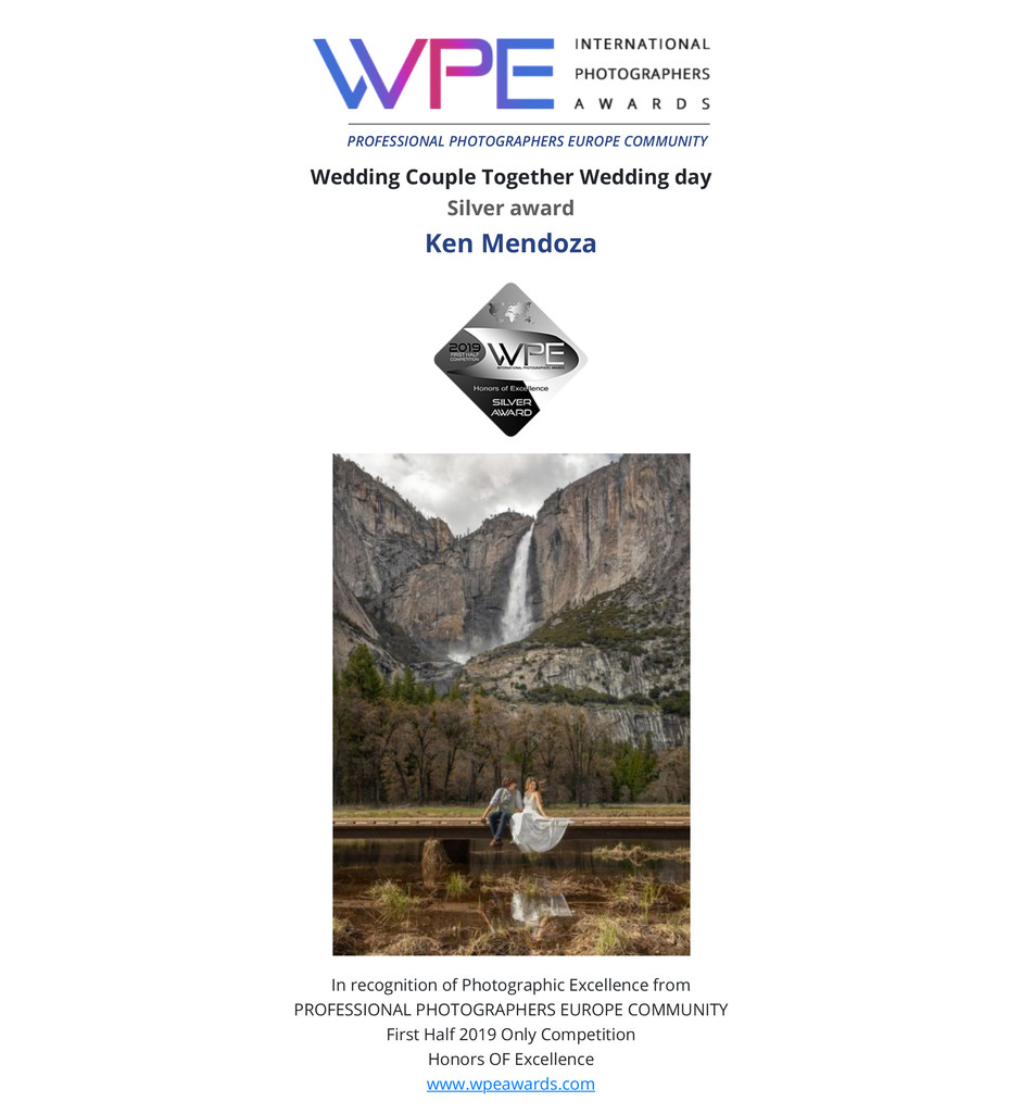 WPE - Couple Under Yosemite Falls