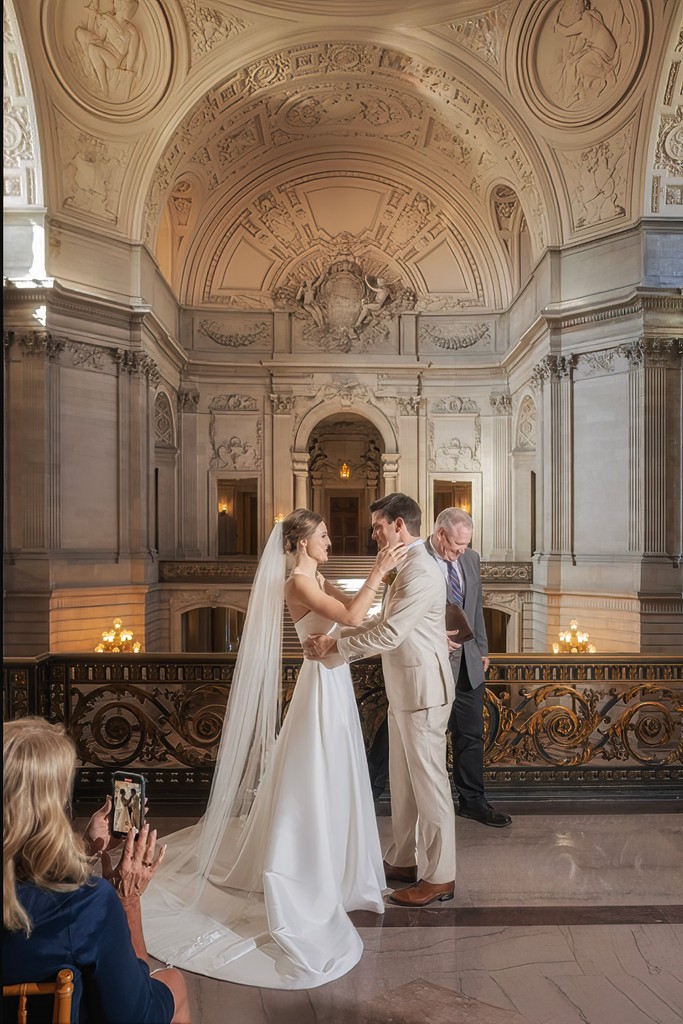 Elegant Wedding at Historic Venue with Ornate Details