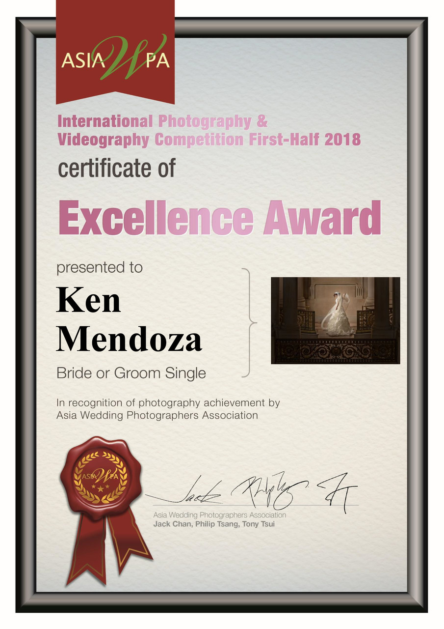 Like a Painting -Ken Mendoza - Bride's Dress  Award Winning