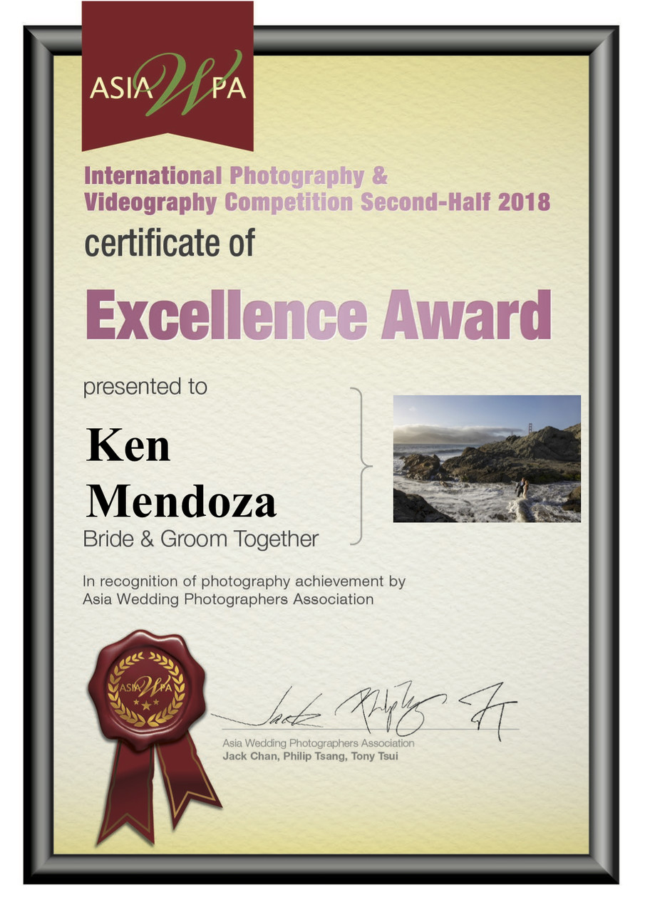 AsiaWPA -Ken Mendoza -Baker's Beach Photo Award Winning