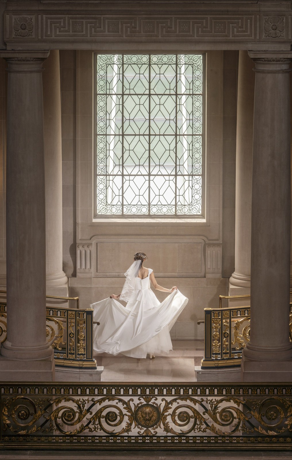 SF City Hall Bridal Elegance | Ken Mendoza Photography