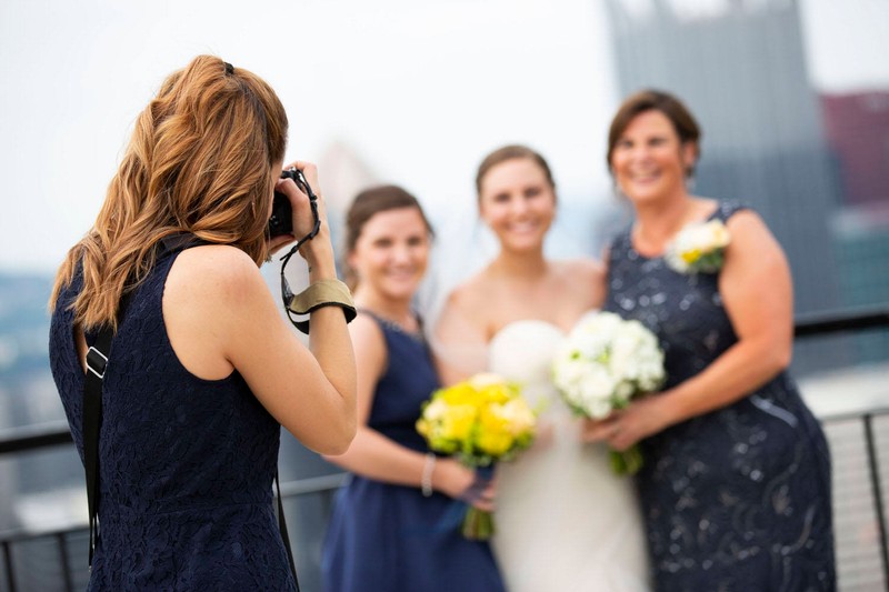 Behind the scenes wedding photography pittsburgh