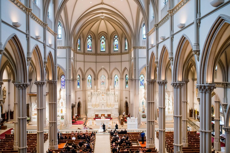 St Paul Cathedral Pittsburgh Wedding Ceremony