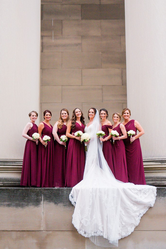 Bridesmaids Photos Mellon Institute Pittsburgh