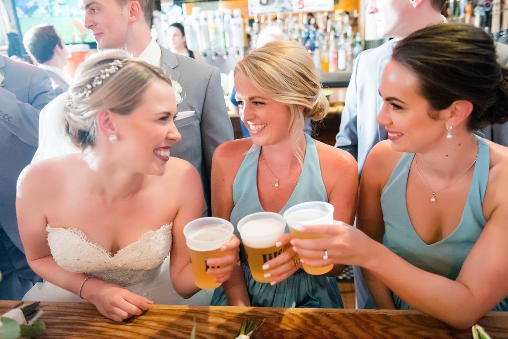 University of Pittsburgh Cheers Wedding Pictures Hemingways Bar