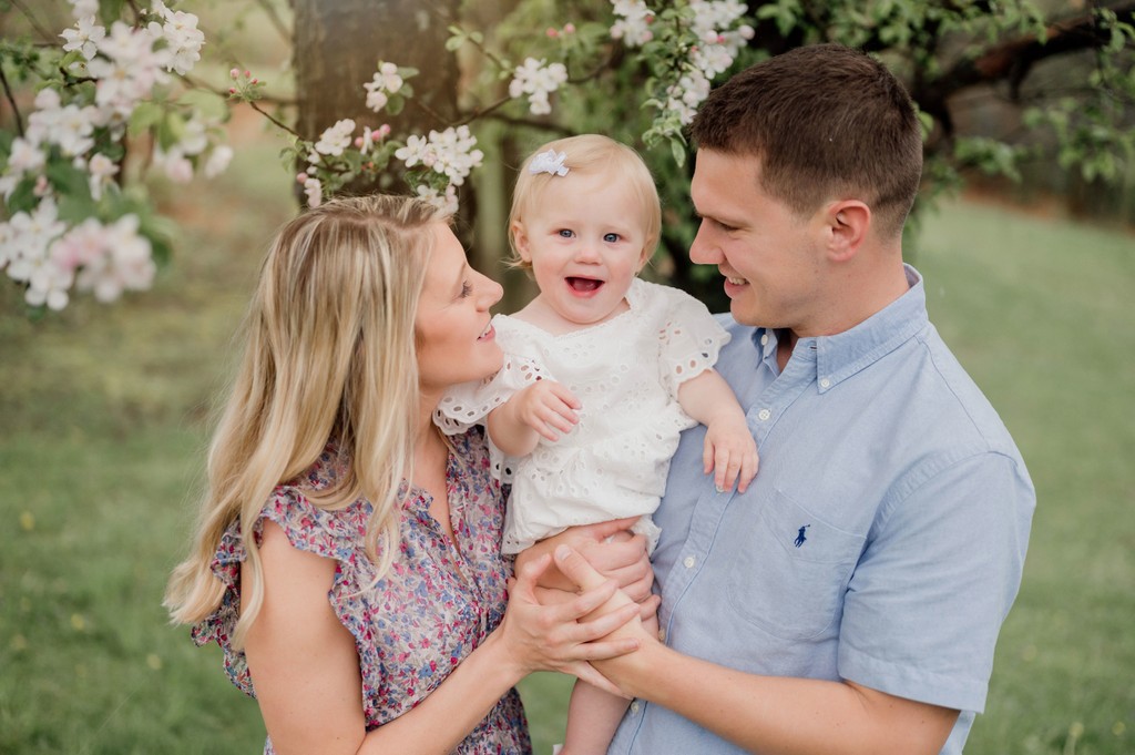 spring family photos in pittsburgh
