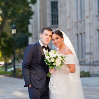 Wedding Photos Cathedral of Learning Pittsburgh