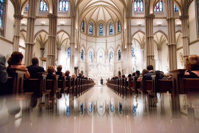 St Paul Cathedral Pittsburgh Wedding Ceremony Photos