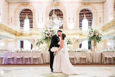 Omni William Penn Grand Ballroom Wedding Photos