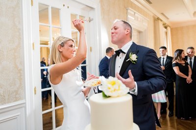 wedding cake pittsburgh field club