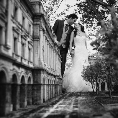 Fotógrafo de boda artística en Donosti