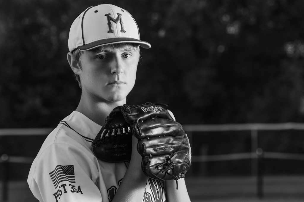 Malcolm Baseball Senior Photos