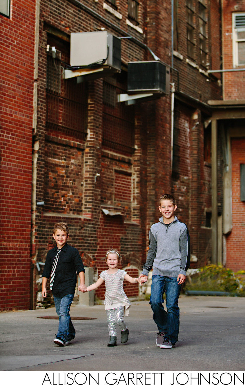 Urban Family Photos Downtown Lincoln