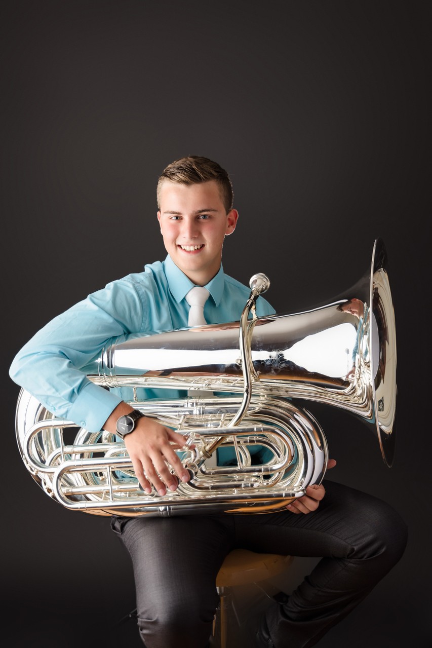 York High School Band Senior Photos