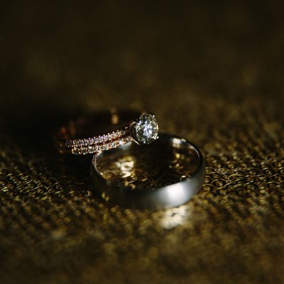 Wedding Ring Macro Photo