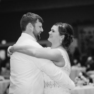 First Dance at Ag Pavilion Wedding